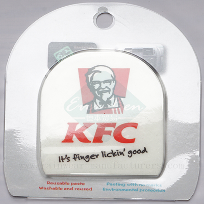 car dashboard holder sticker